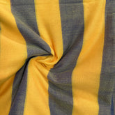 Indupriyaa Yellow Handloom Khadi Cotton Saree